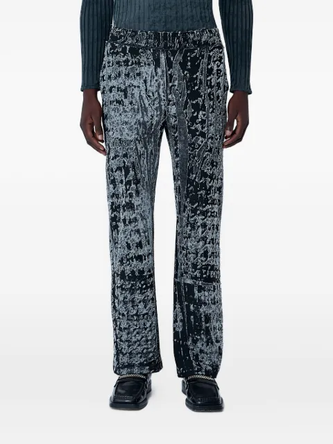 Diesel P-Corr elasticated-waistband trousers Blue A210870PGBE
