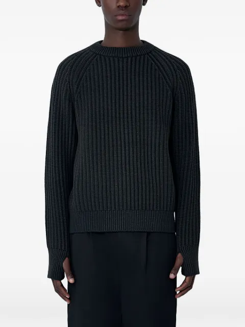 Junya Watanabe MAN crew-neck sweater Black WPN0021