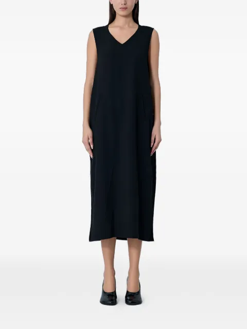 Limi Feu V-neck knitted midi dress Black LAD58910