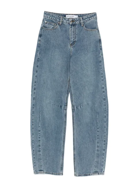 Self-Portrait seam-detail jeans Blue RS26813PBL