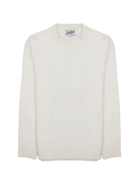 MC2 Saint Barth crew-neck ribbed-trim sweatshirt White REGE00600040I10
