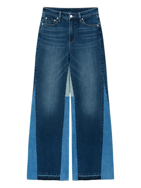 Hey Joanie Shadow Split Frayed Wideleg jeans Blue HJ056