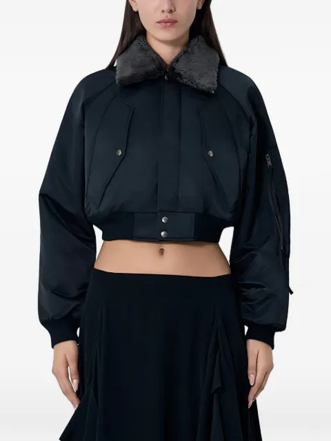 Limi Feu collar snap-button jacket Black LLJ80677