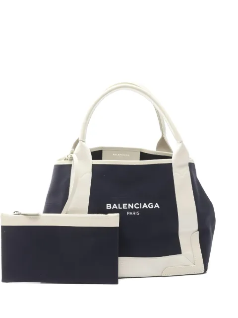Balenciaga Pre-Owned Hippopotamus tote bag Blue 1027390