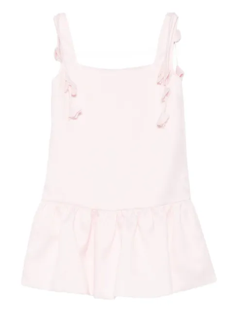 Self-Portrait taffeta mini dress Pink RS26165SAP