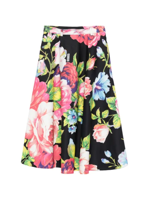 Moschino floral skirt Black 01020565