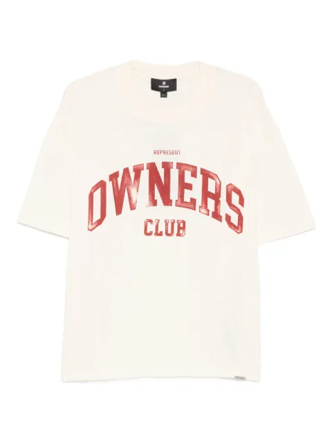 Represent Owners Club T-shirt Neutrals OCM10004700BUTTERCREAM