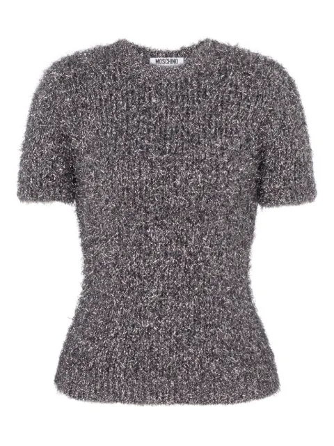 Moschino short-sleeves top Silver 09100506