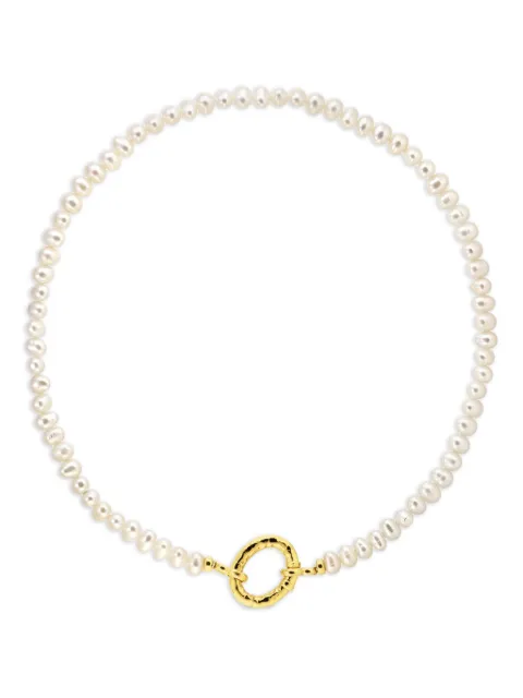 OBSIDIAN Odyssey pearl necklace Gold 63771