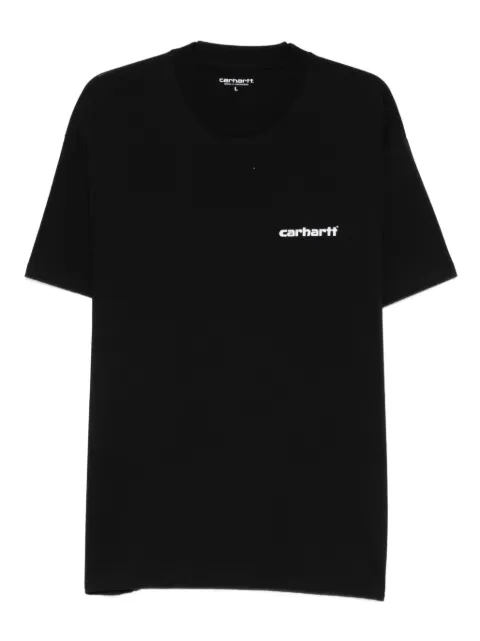 Carhartt WIP logo-print T-shirt Black I03600389XXBLACK