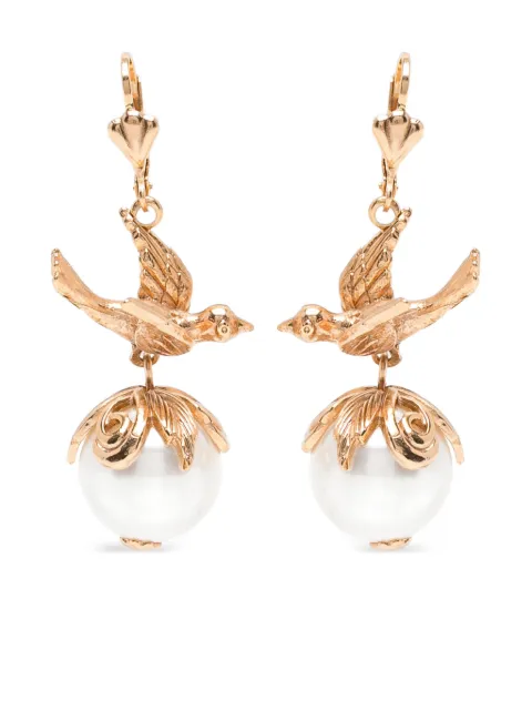 BLAKLACE bead embellishment earring Gold BLK2008