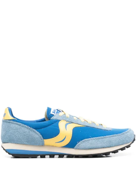 Saucony suede logo stripe trainers Blue S708831