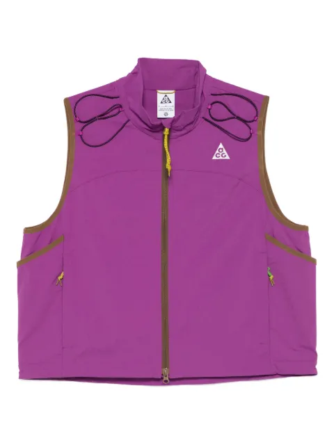 Nike ACG Death Bloom zip sleeveless jacket Purple HV0600505