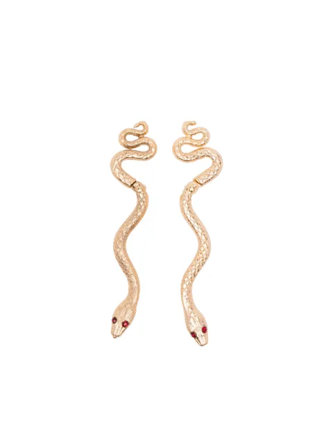 BLAKLACE snake earrings Gold BLK2001