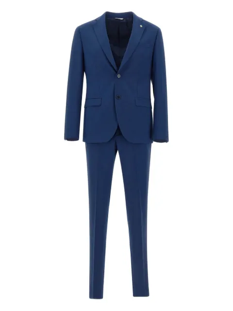 Manuel Ritz single-breasted suit Blue 3832A331825315688