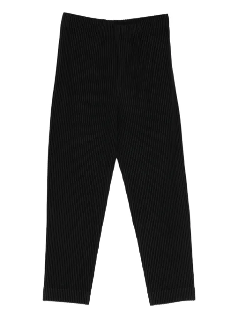 Homme Plissé Issey Miyake plissé trousers Black HP58JF11415