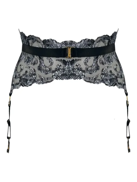 Bordelle Siren lace suspender Black SIRENBLACKSUSPENDER