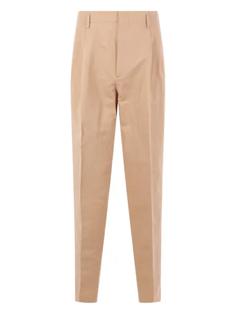 Brunello Cucinelli pleated button trousers Neutrals MH253S2440C2486