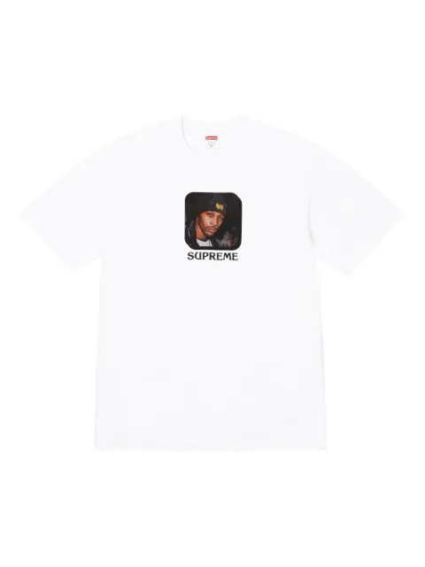 Supreme portrait-print T-shirt White SUPWUTRZTWH