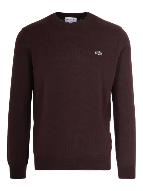 Lacoste crew neck sweatshirt Brown AH3225SKB