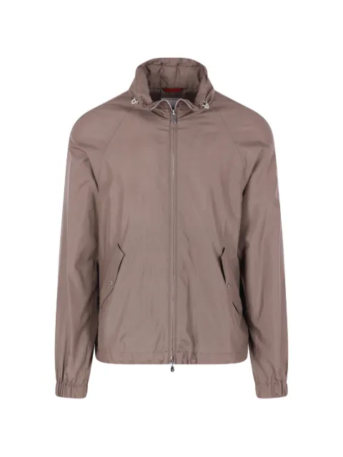 Brunello Cucinelli zip-fastening jacket Neutrals MZ4216542C1228