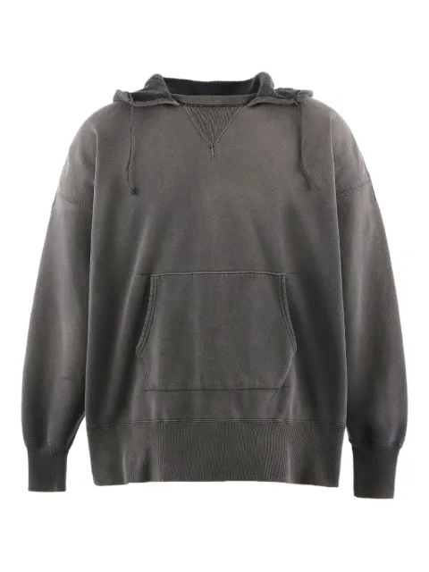 SAINT MXXXXXX BB_AFTER front pouch pocket hoodie Grey SMHR10000C54