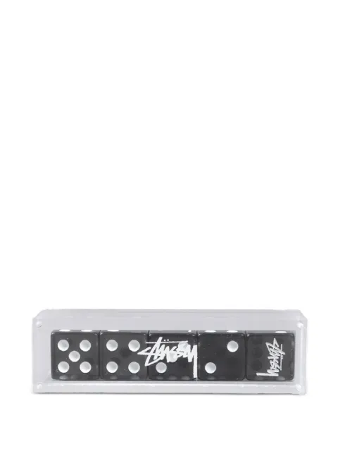Stüssy set of five dice Black STUS69