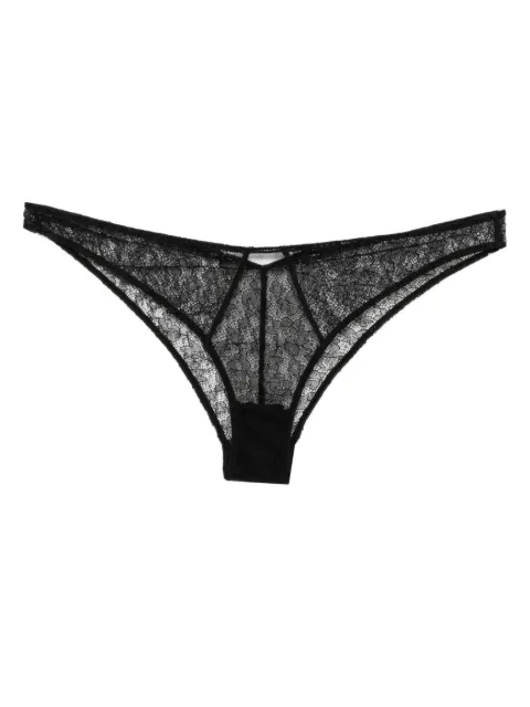 Kiki de Montparnasse Petite Fleur brief Black H251PN285