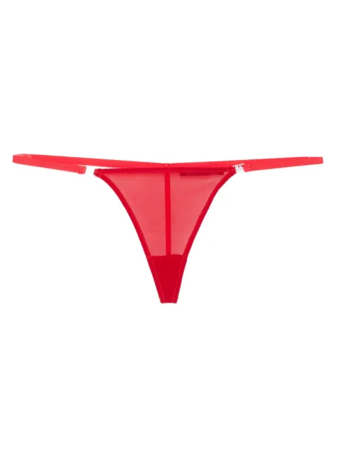 Kiki de Montparnasse Brienne thongs Red H251PN261