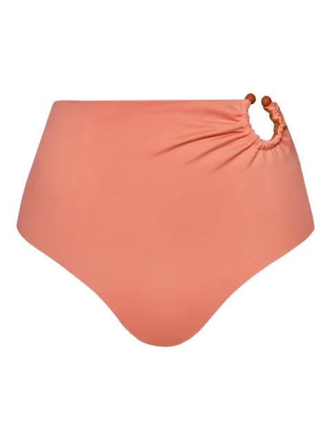 Johanna Ortiz Taita ring-detail bikini bottom Pink PT03432