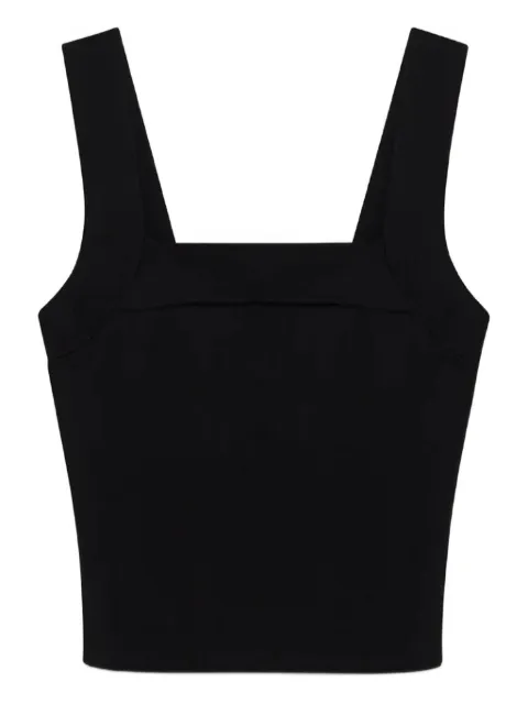SIMKHAI Madine square-neck tank top Black SI2031KMADINETANK