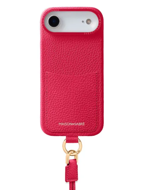 MAISON de SABRÉ sling iPhone 17 air case Pink SPC17A