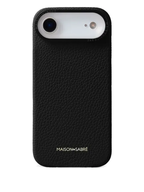 MAISON de SABRÉ leather iPhone 17 Air case Black 17AIR