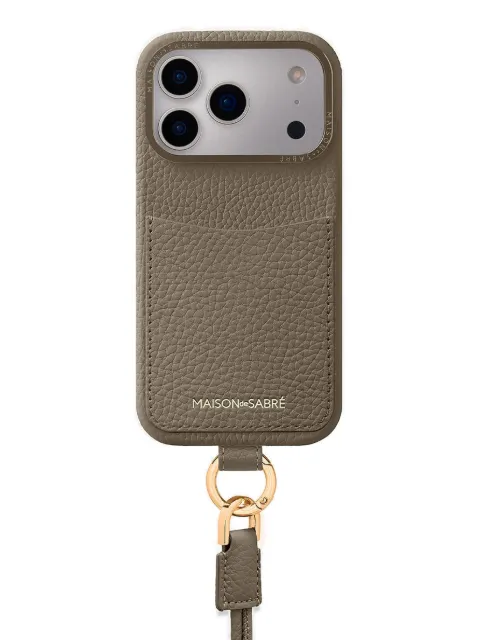 MAISON de SABRÉ Sling iPhone 17 pro case Neutrals SPC17P
