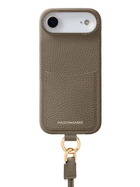 MAISON de SABRÉ sling iPhone 17 Air case Neutrals SPC17A