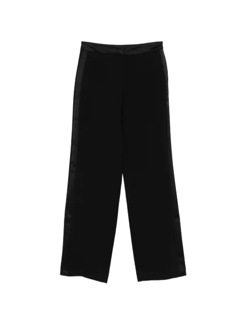 Kiki de Montparnasse tuxedo low rise trousers Black H252PT129