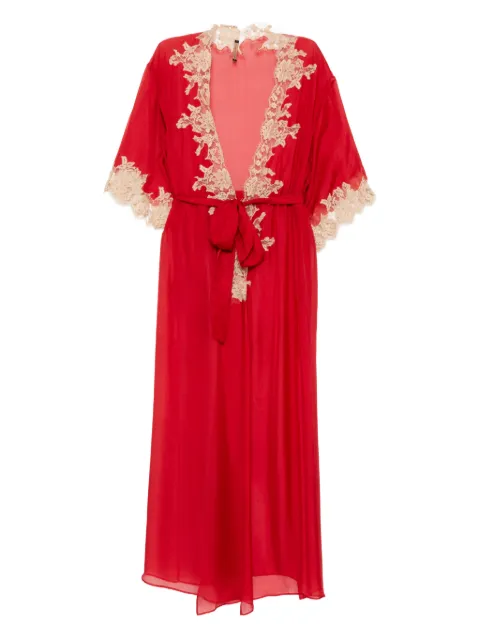 Kiki de Montparnasse Orchid robe Red H251RB003
