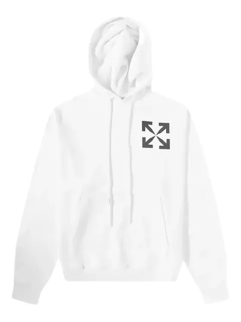 Off-White Single Aarow Over hoodie White Z7FCKMP0