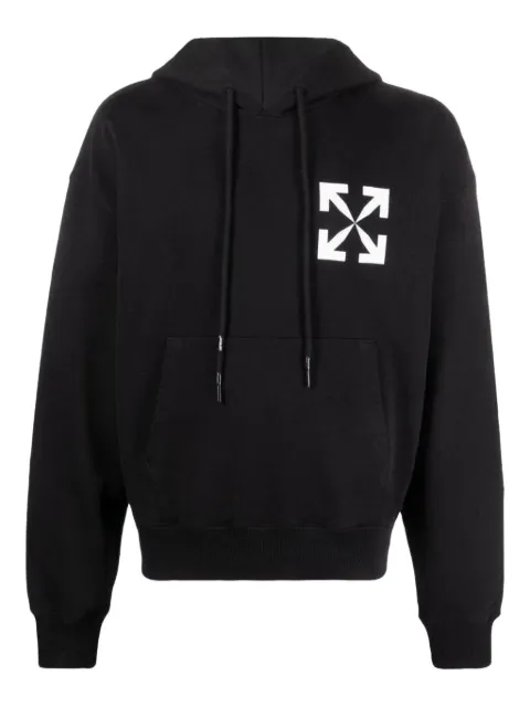 Off-White Single Aarow Over hoodie Black ZCOP08B1