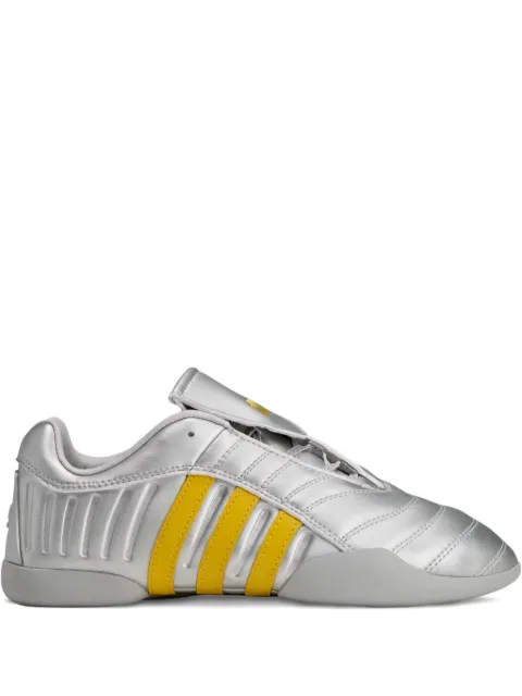adidas Elite Mei Miaou striped trainers Silver HP7196