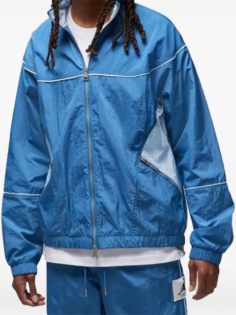 Jordan Air Jordan logo-patch jacket Blue DV7624485