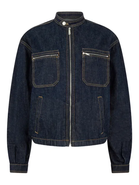 DSQUARED2 dark weight wash sport jacket Blue S75AM1174D30034