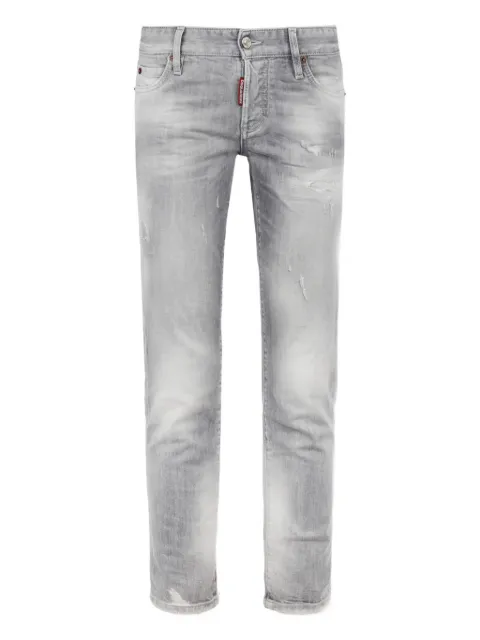 DSQUARED2 logo-patch jeans Grey S75LB1155S30260