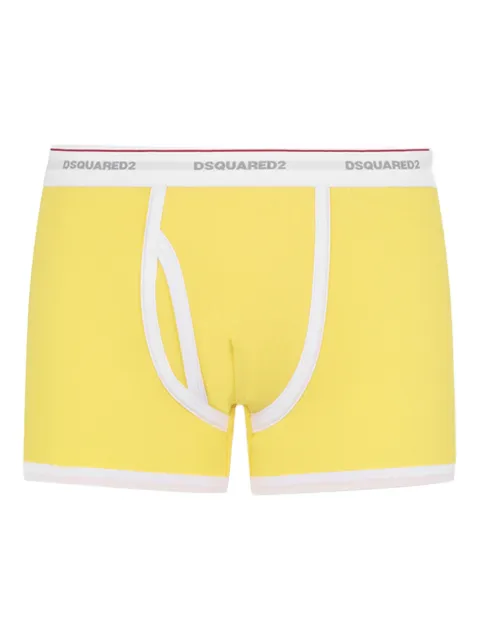 DSQUARED2 colour block trunk Yellow D9LD96300ISA01