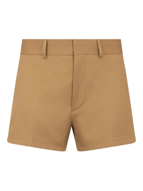DSQUARED2 tailored cotton tennis shorts Brown S71MU0893S39021