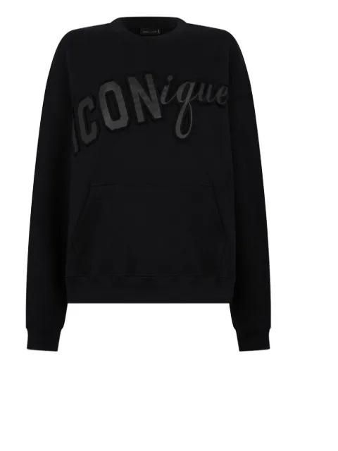DSQUARED2 ICONique relax fit crewneck Black S73GU0107D25031