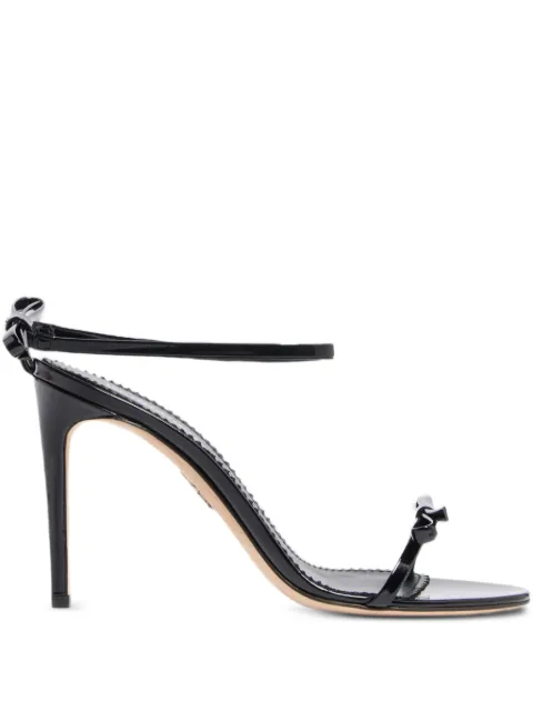 DSQUARED2 bow heeled sandals Black HSW029002500001
