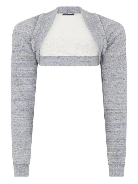 DSQUARED2 deep cut jersey bolero Grey S72GU0520S25463