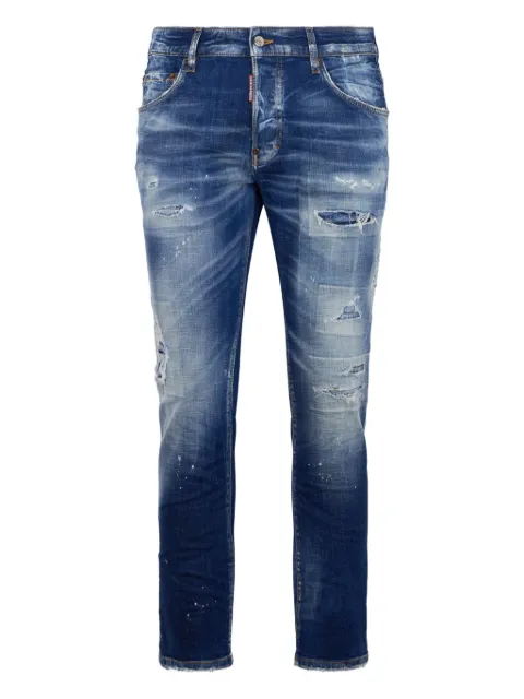 DSQUARED2 medium wash Skater jeans Blue S71LB1754D30010