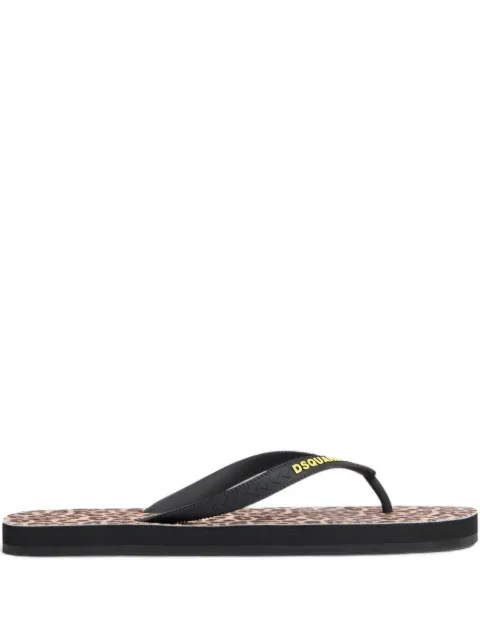 DSQUARED2 Wild2 flip flops Brown FFW000117208868
